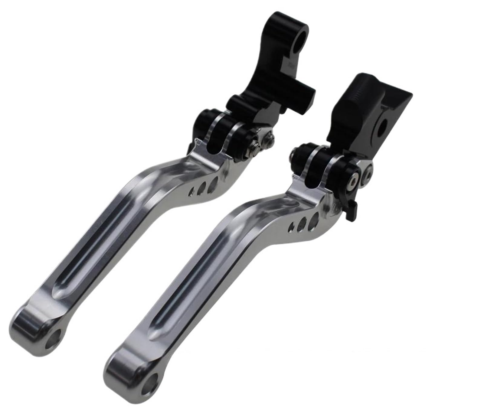 RLIMELOPGG Brake Clutch Levers for CB500F for CB-500F for CB-500 F for CB 500F for CB 500 F 2022 Motorcycle Short Long Brake Clutch Levers(Short Silver)