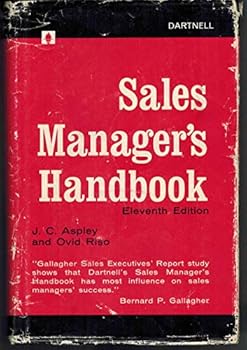 Hardcover The Dartnell Sales Manager's Handbook Book