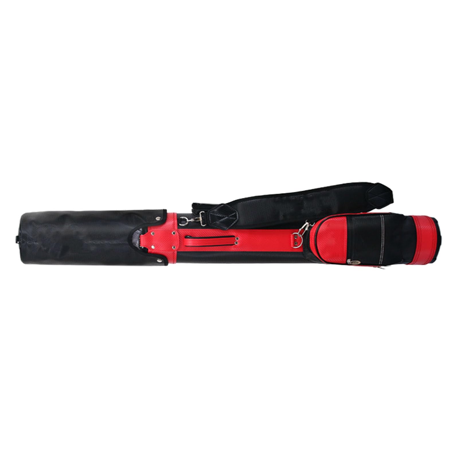 Ejoyous Bolsa de Soporte para Palos, Bolsa de Transporte de PU con Acabado Impermeable, Capacidad para hasta 9 Palos, Base para Trípode, 2 Bolsillos, de Práctica de Liviana para Hombres y Mujeres