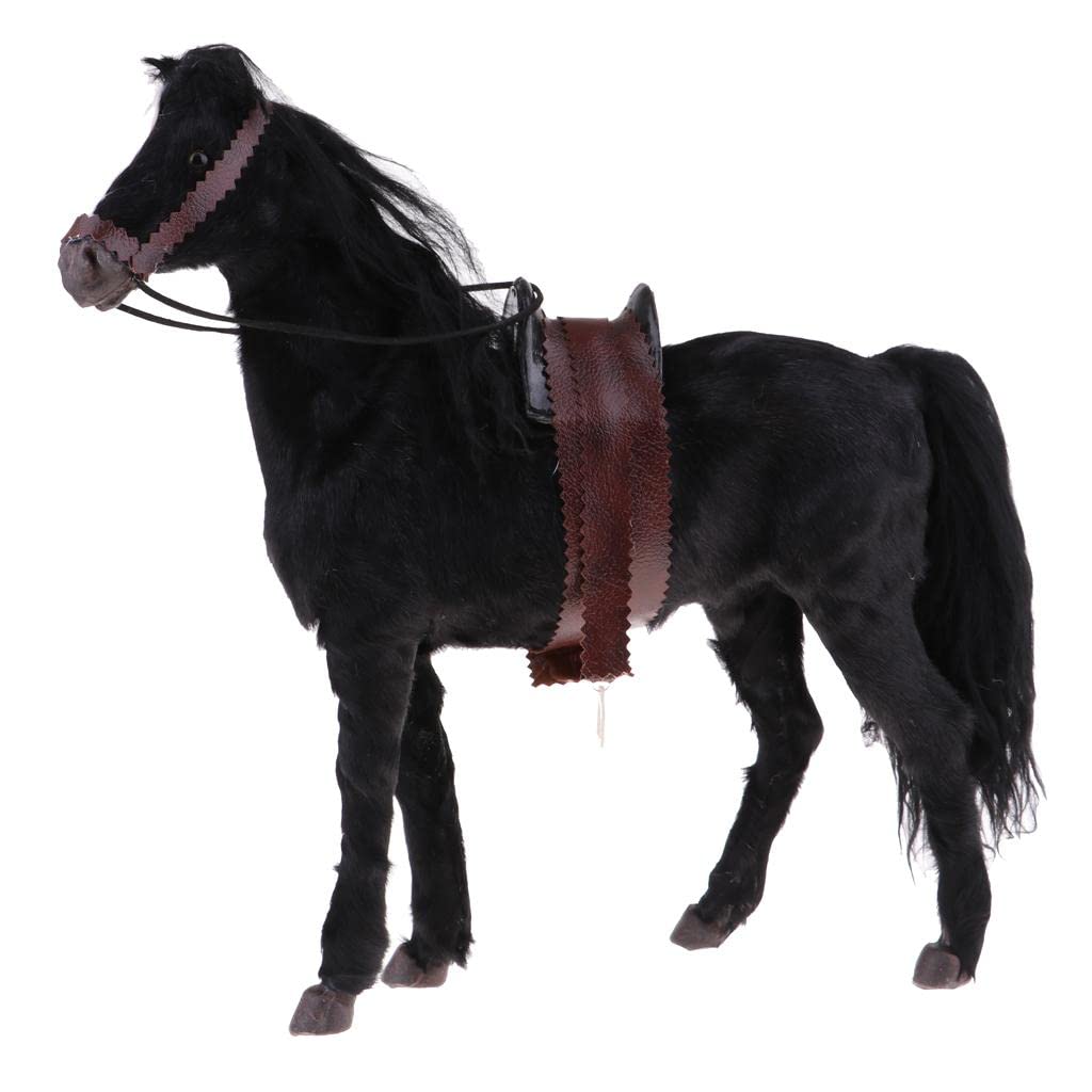 Horse 12-inch 1:6 Scale War2 Action Figure, Black, 31x33cm