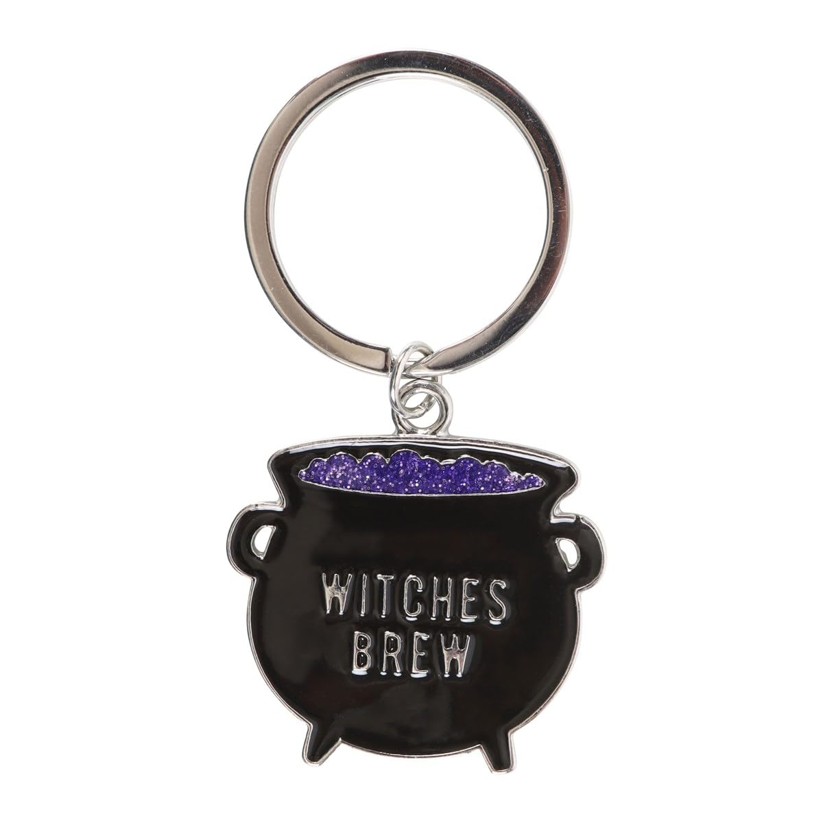 Witchy Accessories: Halloween Keychain UK with Cauldron-shaped Keyring - Magic-themed Keychain, Perfect Witches Brew Gift