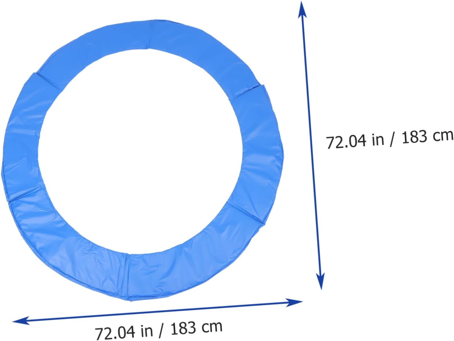 TOYANDONA Trampoline Edge Sponge Cushion Protective Cover Round Mat Spring Safety Pad PVC for Adults Jumping Bed Protection