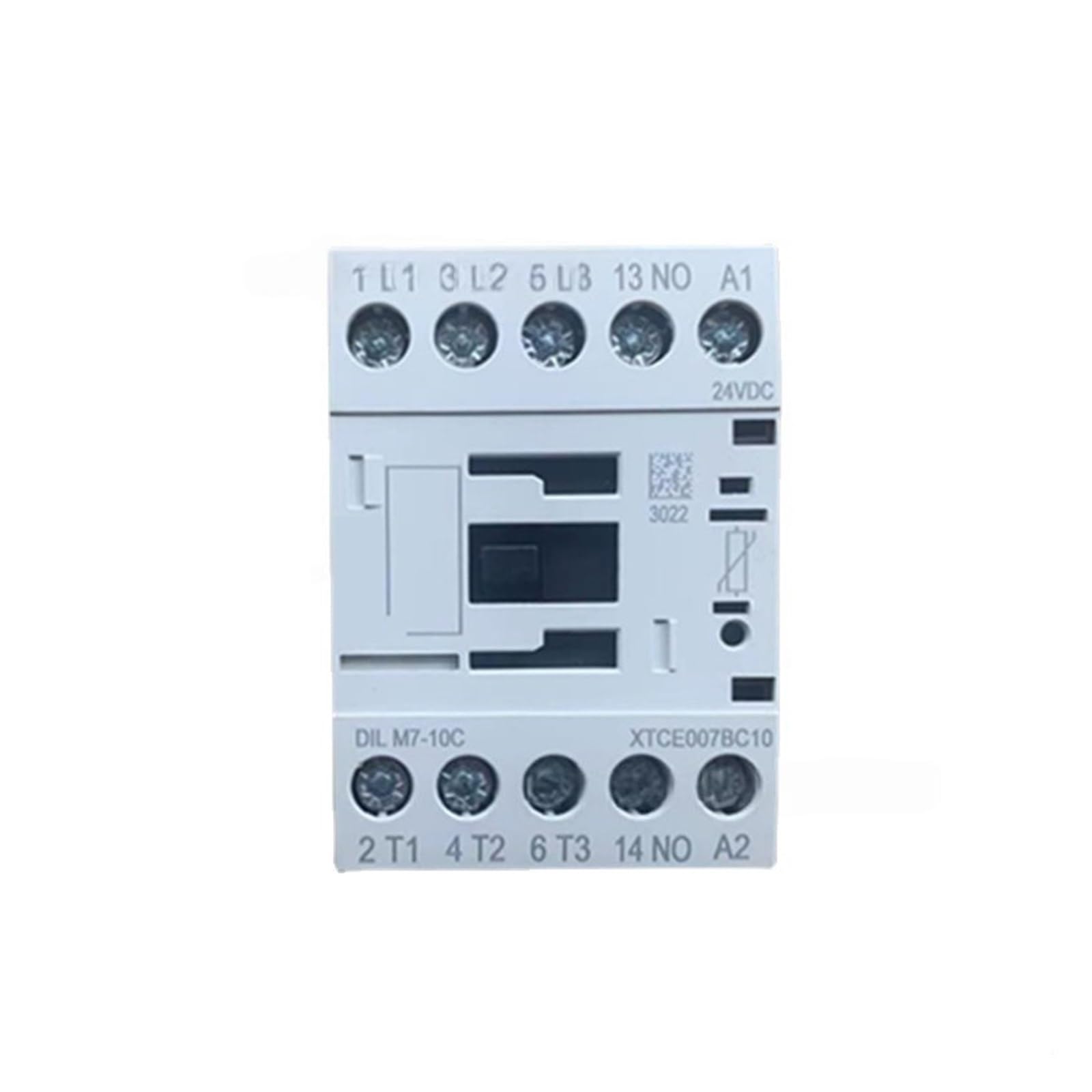 Contacteur électromagnétique DILM7-10C 7A XTCE007BC10 pour circuit de commande électrique