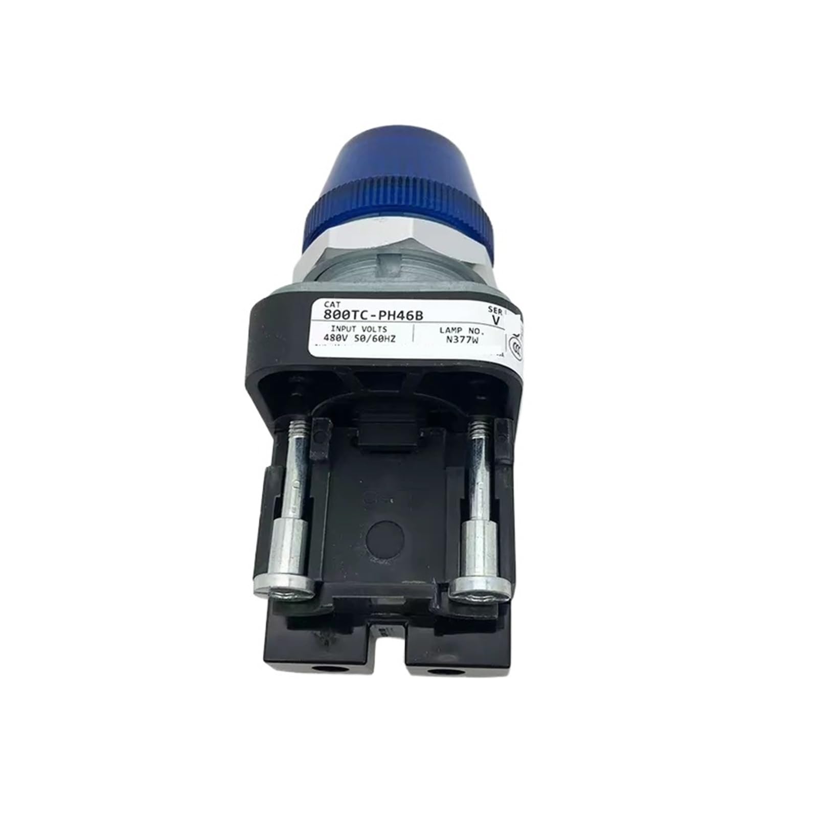 Interruptor de botón pulsador 800TC-PH46B Interruptor de botón pulsador de luz indicadora de 30 mm