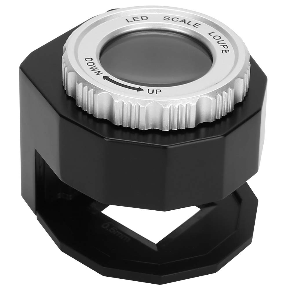 30X Optiek Loupes Vergrootglas Draagbare Juweliers Oogloep Vergrootglas Premium Sieraden Vergrootglas Voor Juwelier Munten Postzegels Edelstenen Sieraden