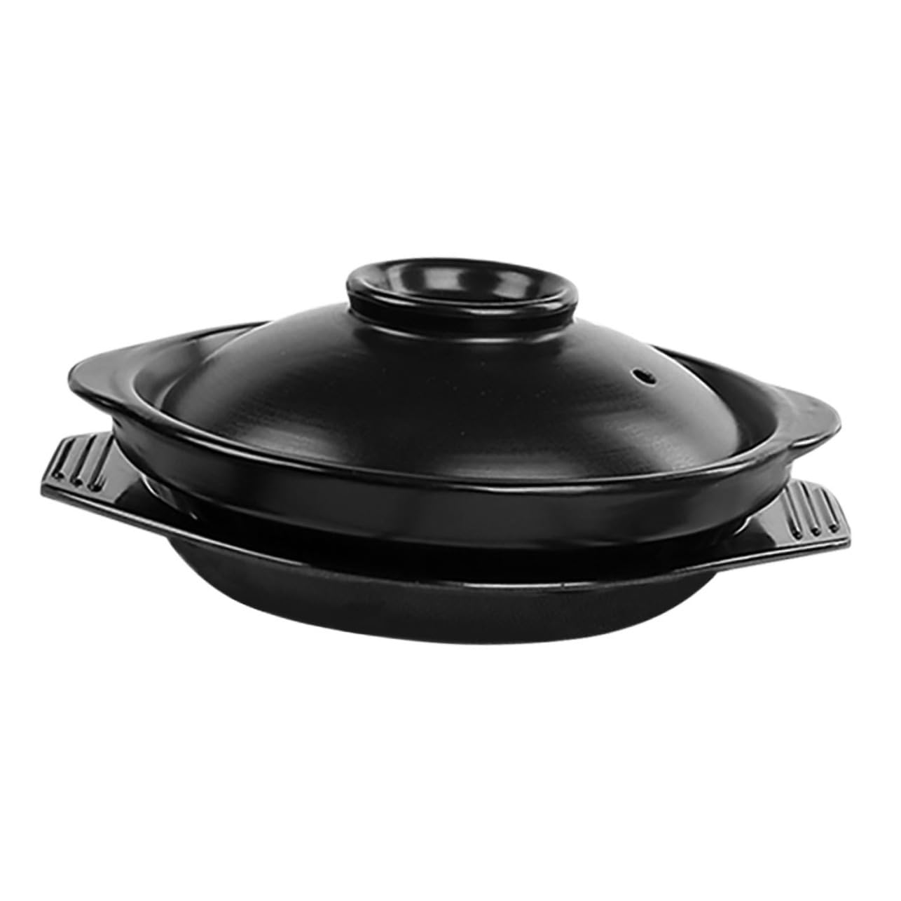 Cazuela Olla de Barro Olla de Barro para Cocinar de Cerámica Hogar Utensilios de Cocina Cazuela de Cerámica Hogar con Tapa para Cocinar Casa y Preparar Comidas Tradicionales