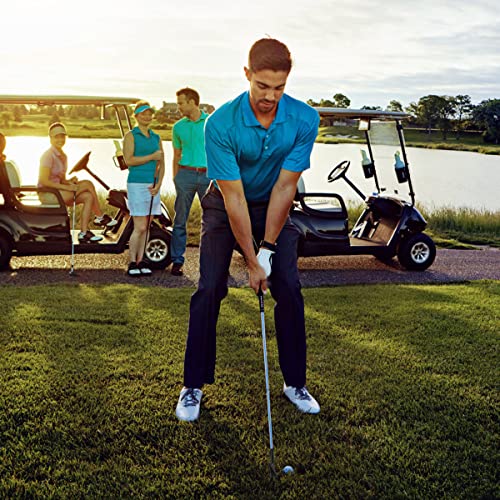 MAZEL Golf Eisen Single1,2,3,4,5,6,7,8,9, P, A,S, Edelstahl Golf Club Eisen für Männer Rechtshänder (Black Individual Iron,RH, #3 Iron)