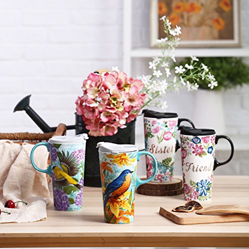 Set de 2 tazas de cerámica para café de 17 oz miniatura 6