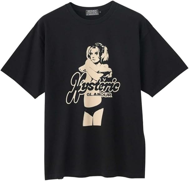 Amazon | ヒステリックグラマー HYSTERIC STARING GIRL Tシャツ L  