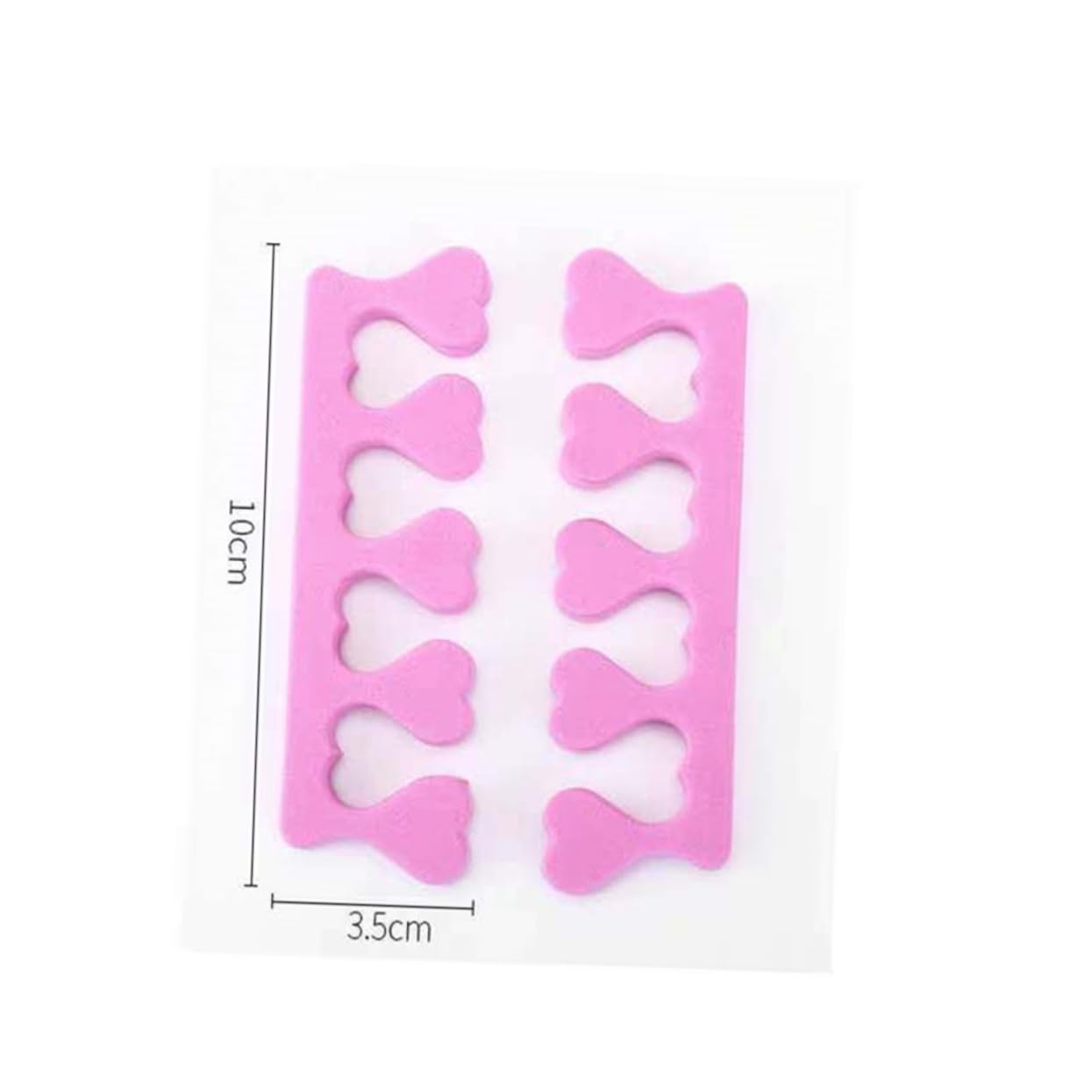PartyKindom 36pcs Nail Beauty Separator Manicure Divider Sponge Nail Art Tool for Salon