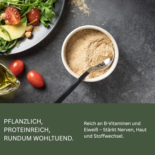 Hefeflocken von Nordic Pure | Nährhefe vegan und glutenfrei | Geeignet zum Kochen und als Alternative für Käse | 350g höchste Qualität auf Melasse Basis