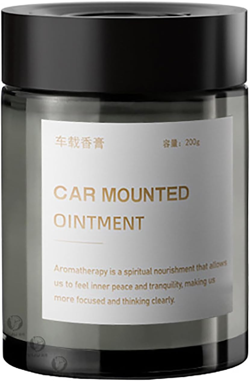 Car Aromatherapy Perfume - 200g Balm Perfume Solid Auto Aromatherapy - Small and Chic Odor Removal Tool for RVs, Sedans, Trucks, and SUVs