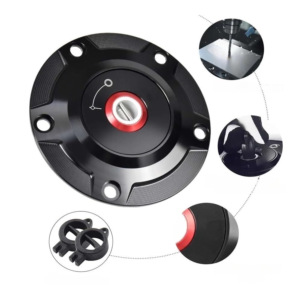 Tappo carburante moto Per STREETFIGHTER/Per PANIGALE V4/V4S/V4R V2 Tappo Serbatoio Carburante Per Motocicletta Coperchio Airbox Con Bloccaggio A Benzina Parti Di Ricambio