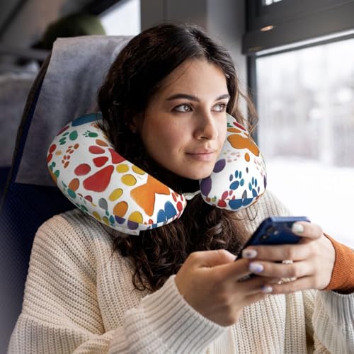 Almohada de Viaje de Espuma viscoelástica Negra miniatura 6