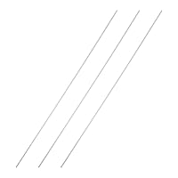 Vista 330 de uxcell Varilla redonda sólida de acero inoxidable 304 de 0.197 in x 5.906 in para manualidades de bricolaje - 10 piezas