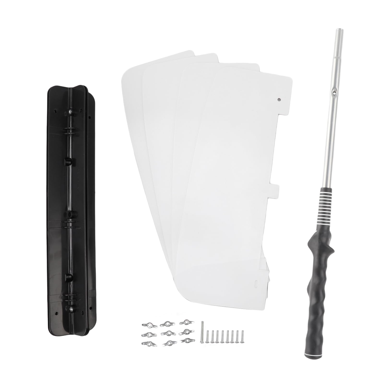 AMONIDA Allenatore di resistenza elettrica da golf, aiuto per swing durevole, a forma di V, per praticare a casa, 39 x 33 x 79 cm