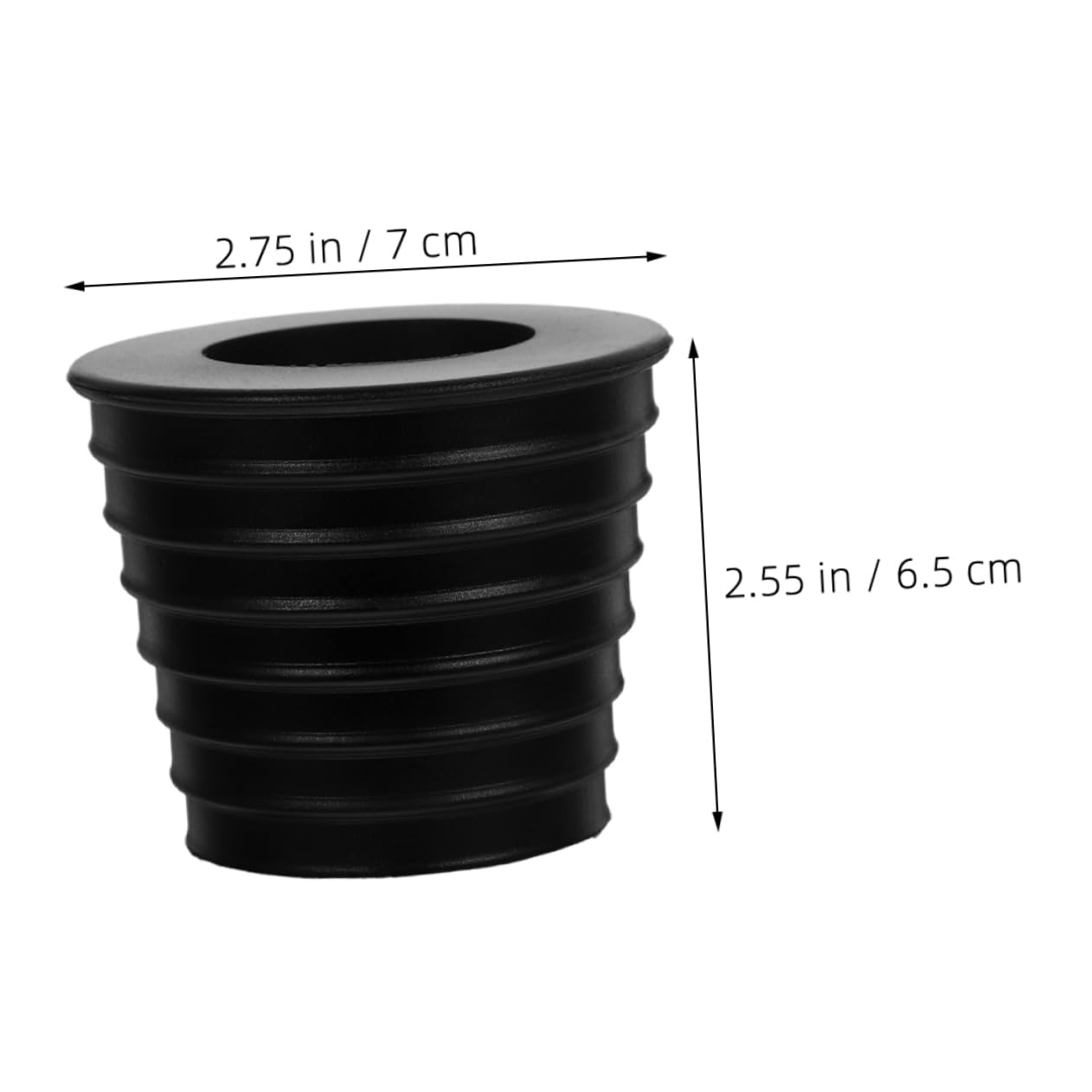 YARNOW Lot de 10 Pieds De Parasol À roulettes Pièces De Rechange pour Parasol De Terrasse Accessoires Stabilisant Et Résistant Vent