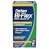 Osteo Bi-Flex Glucosamine Triple Strength Plus Turmeric Supplement with Curcumin for Joint Support and Range of Motion, 40 Day Supply, 80 Coated Tablets, Joint Health Nutritional Supplements