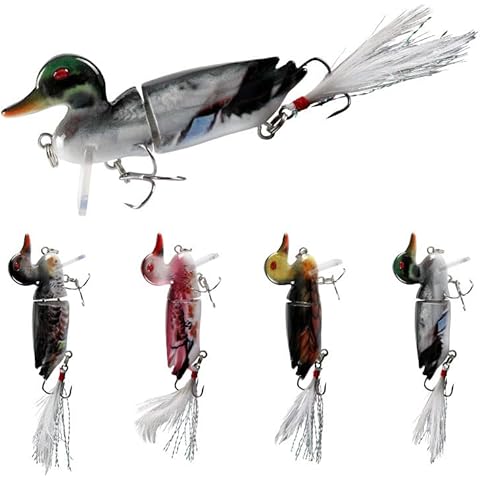 AOHRO 3D Topwater Duck Fishing Lure Cover