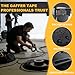 DAPST Gaffers Tape, 11 Mil Industrial Grade Gaffer Tape, 2’’ x 30 Yards, 1 Pack, Strong Adhesion, Easily Remove No Residue, Professional Matte Finish No Reflection, Black, 30 Yards in Total