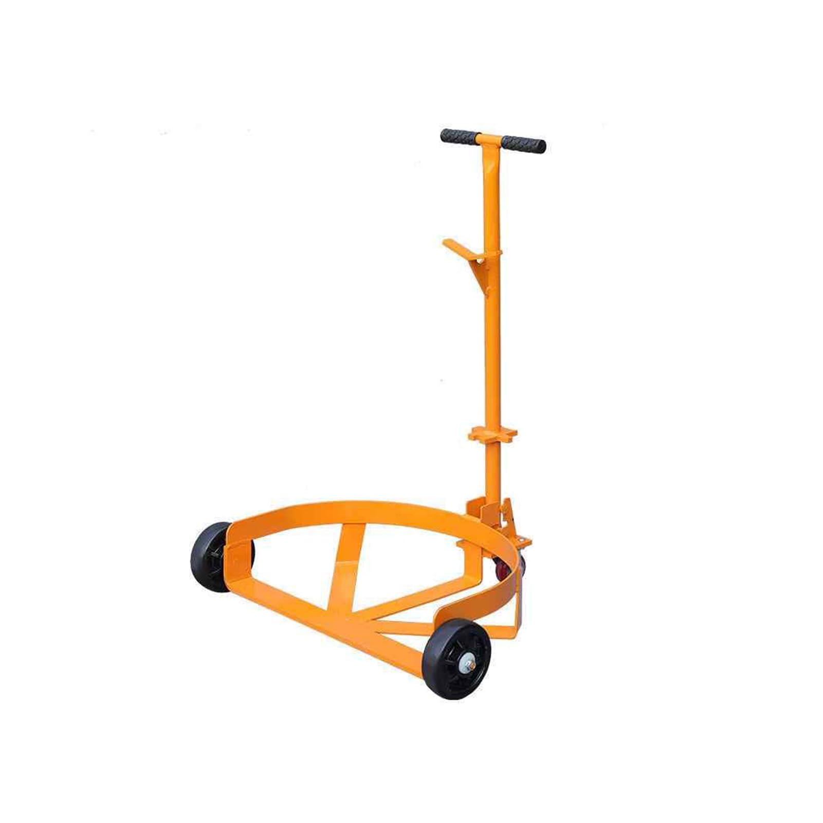 Carro de transporte doble propósito de acero para mover bidones pesados de 500 kg