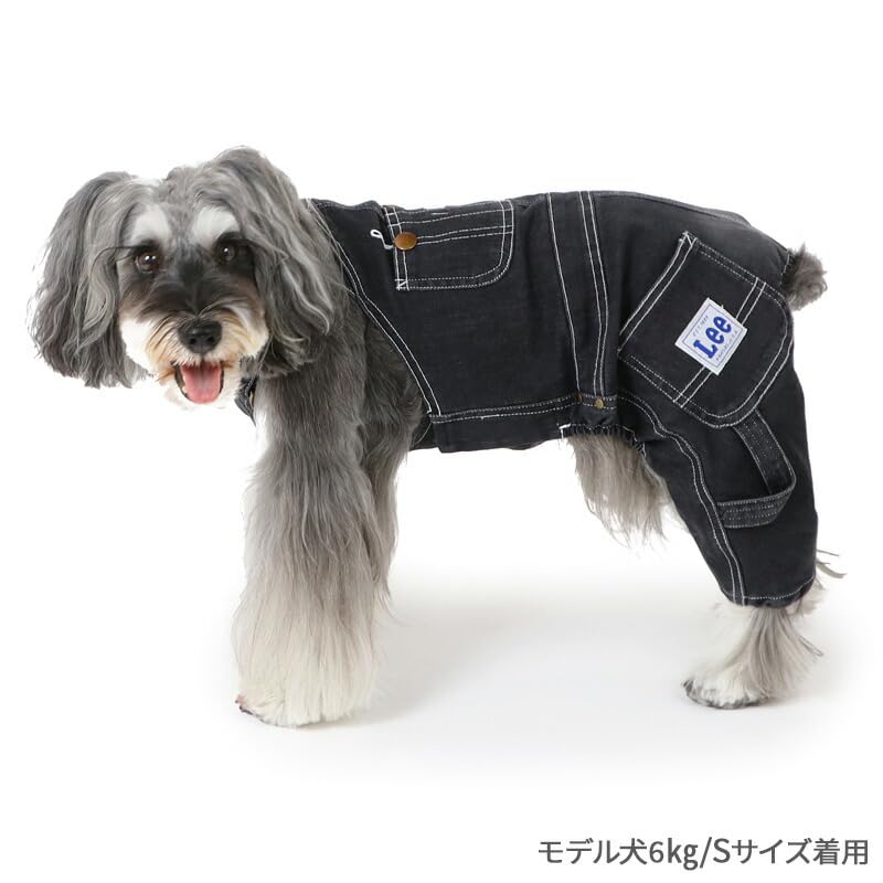 Amazon | ペットパラダイス 犬 服 Lee ブラック 黒 デニム