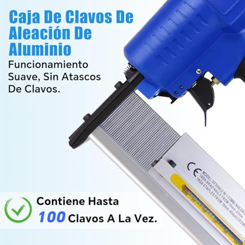 Grapadora para tapizar neumática 18 Imagen adicional