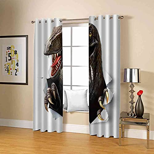 Rideaux occultants 3D isolant thermique tissu lourd 140x160 cm - 5