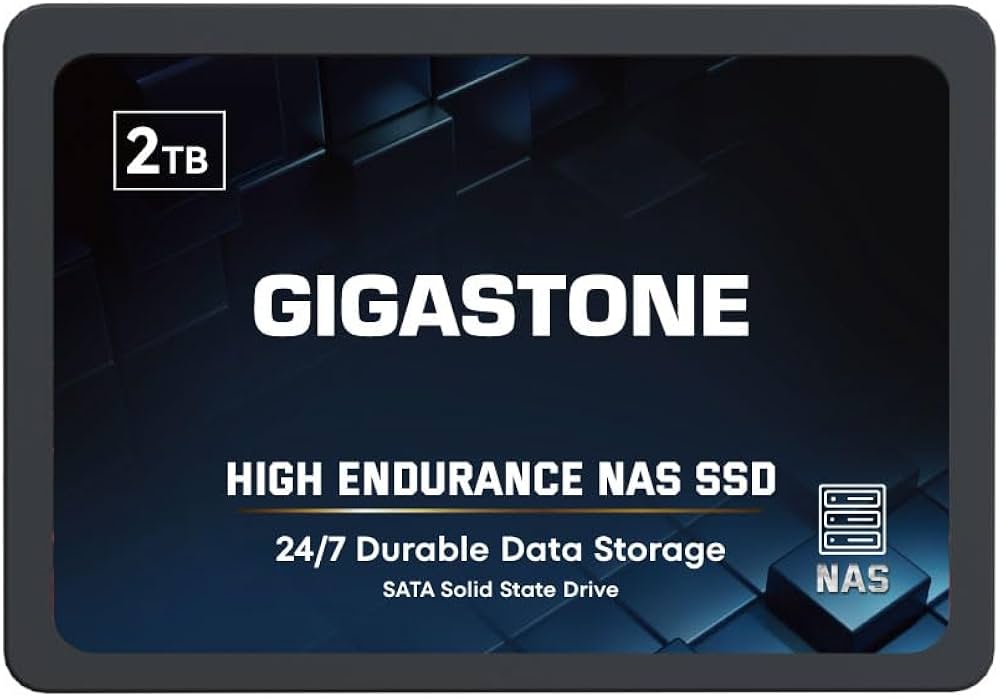 GIGASTONE SSD 2TB NAS SSD (2パック) TLC 3D Amazon.com: Gigastone 2TB NAS SSD Drive (2-Pack) 24/7