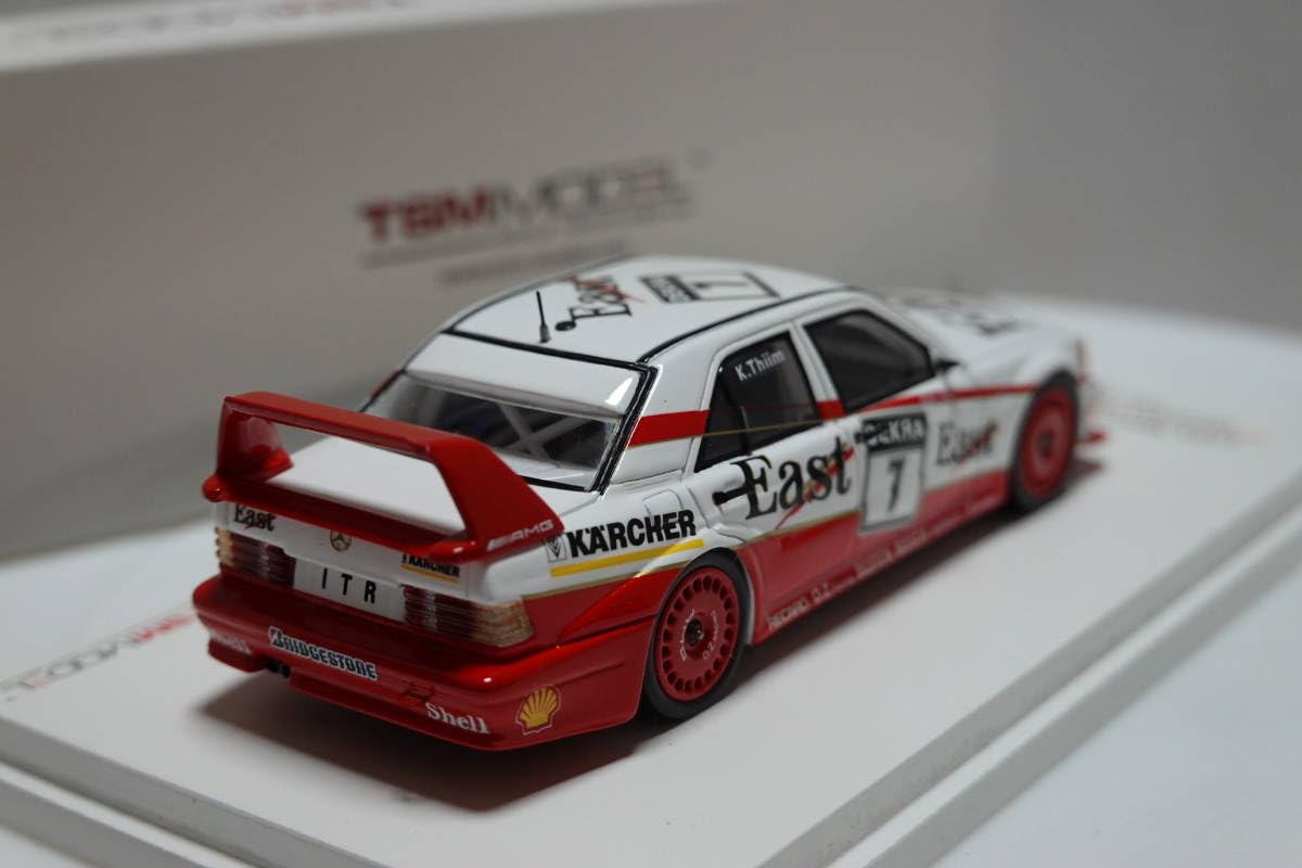 Amazon | TSM 1/43 ベンツ Mercedes Benz 190E EVO2”East”#7 DTM1991