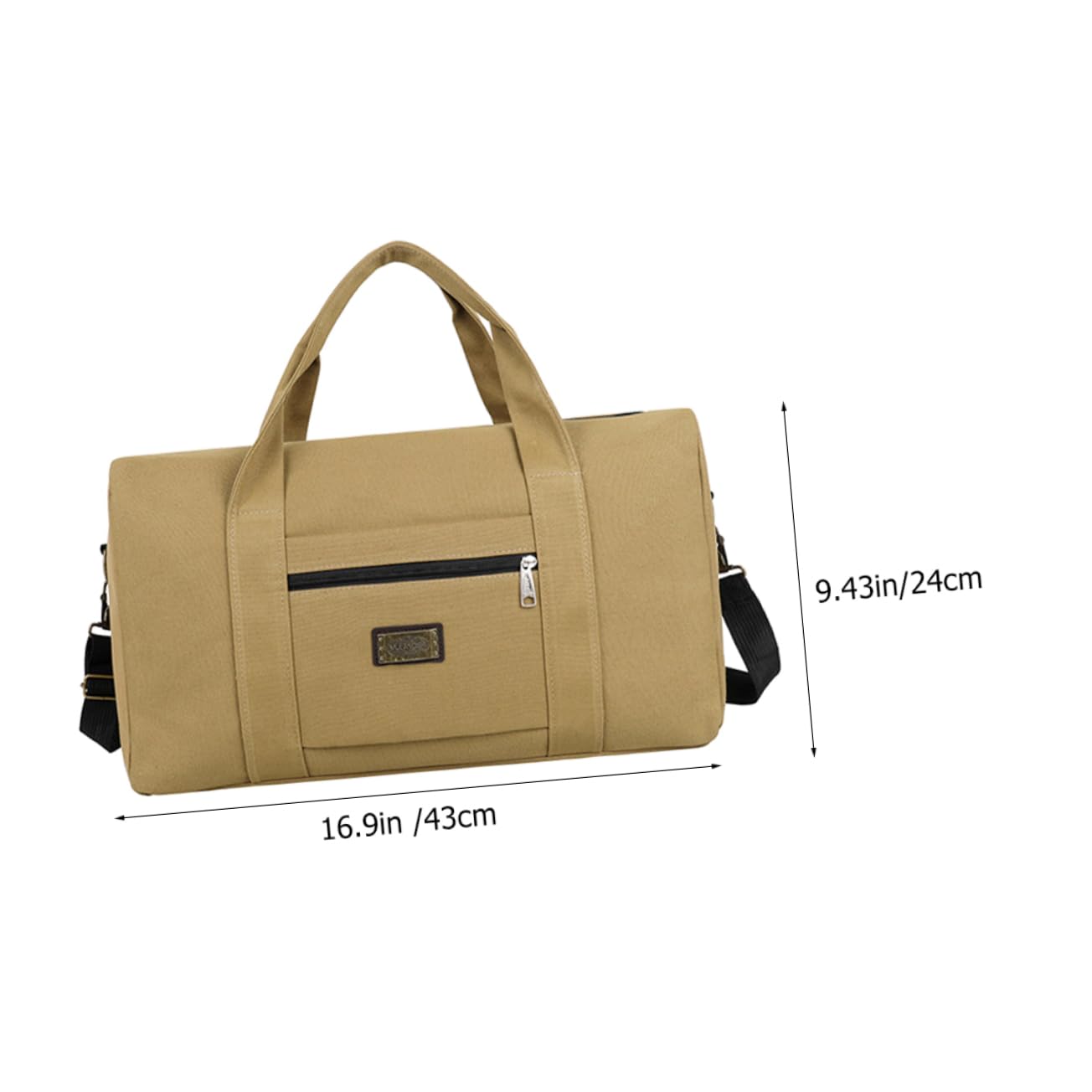 BESTYASH Large Capacity Foldable for Sports Gym Portable Overnight Duffle Bag Strap Smooth Zipper and Design for Travel Camping and Workouts