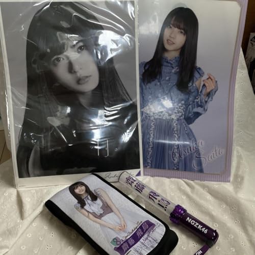 ペンライト1 ペンライトケース1静電気で貼るあポスタークリアファイルA3サイズ