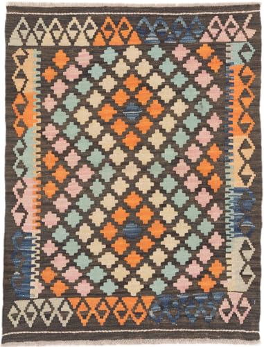 Nain Trading Kilim Afghan 82x104 Tissé à la Main Tapis d'Orient Tapis Laine