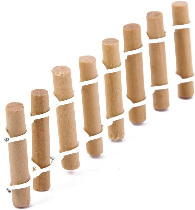 ULTNICE Miniature Garden Fences Fairy Ornament DIY Dollhouse Home Decoration 10pcs