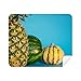 Tropical Fruit Pineapple Fresh Picture Cleaning Cloth Screen Cleaner 2pcs Suede Fabric