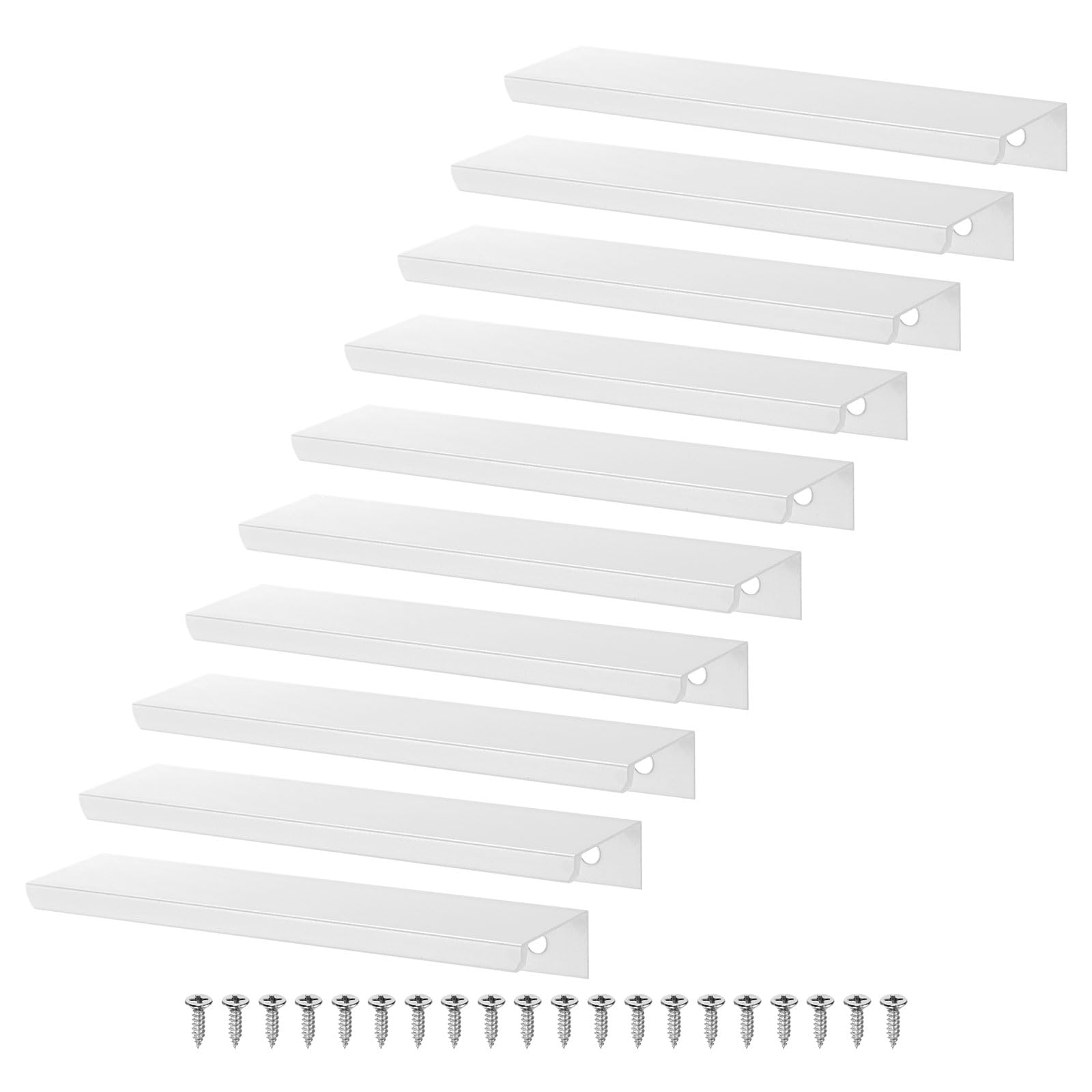 M METERXITY 10-Pack Cabinets Drawers Edge Pulls