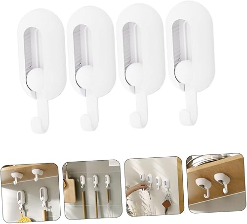 Miniatura 9 de 4 ganchos universales giratorios para toallas, gancho para toallas, colgador de pared, faroles, colgador de cocina, ganchos para colgar en la pared,