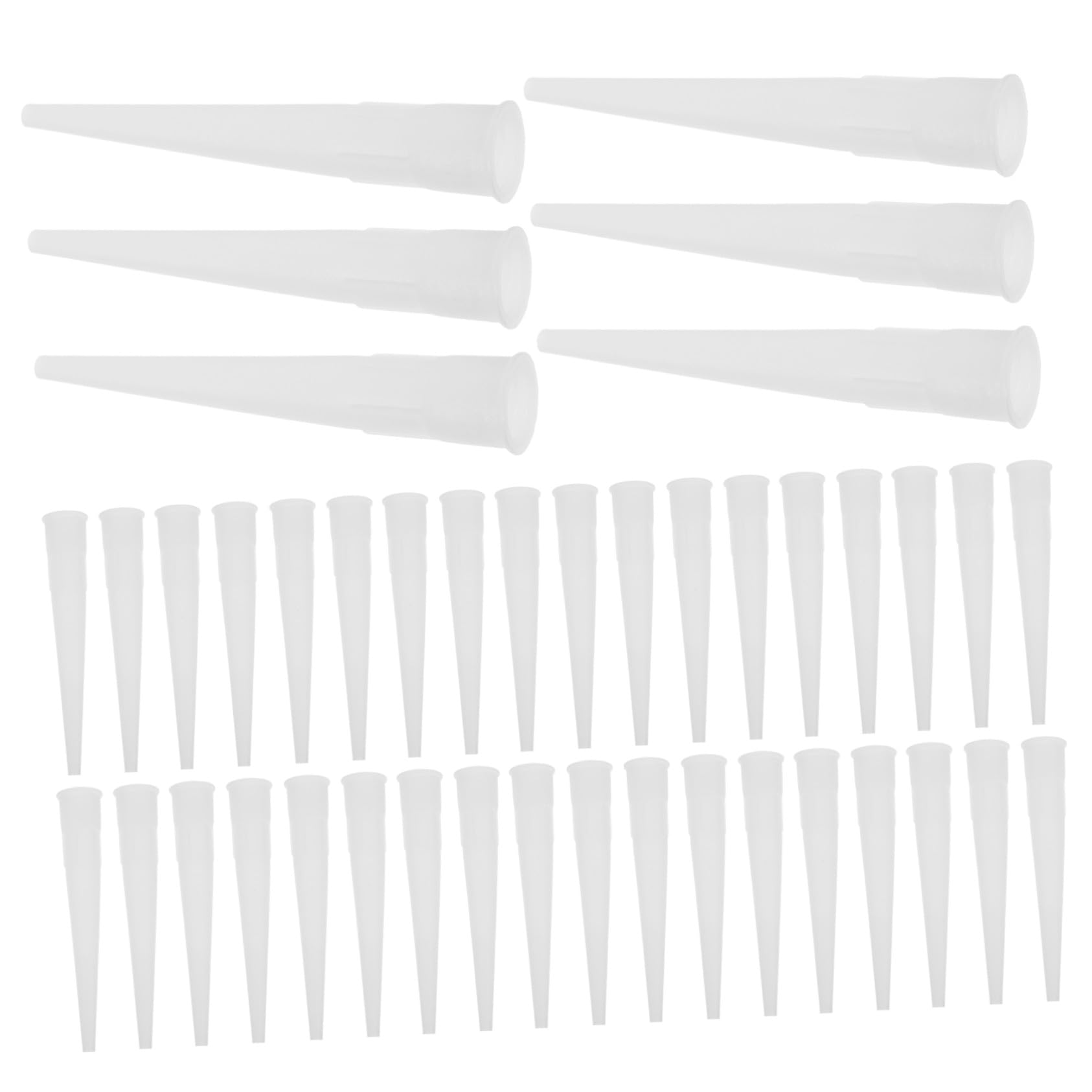 Embouts de cartouche de mastic pour scellement de cuisine et salle de bain