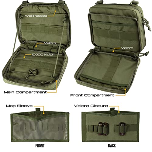 Wynex WY-0189AG Tactical Large Admin Pouch Of Double Layer Design thumb #3
