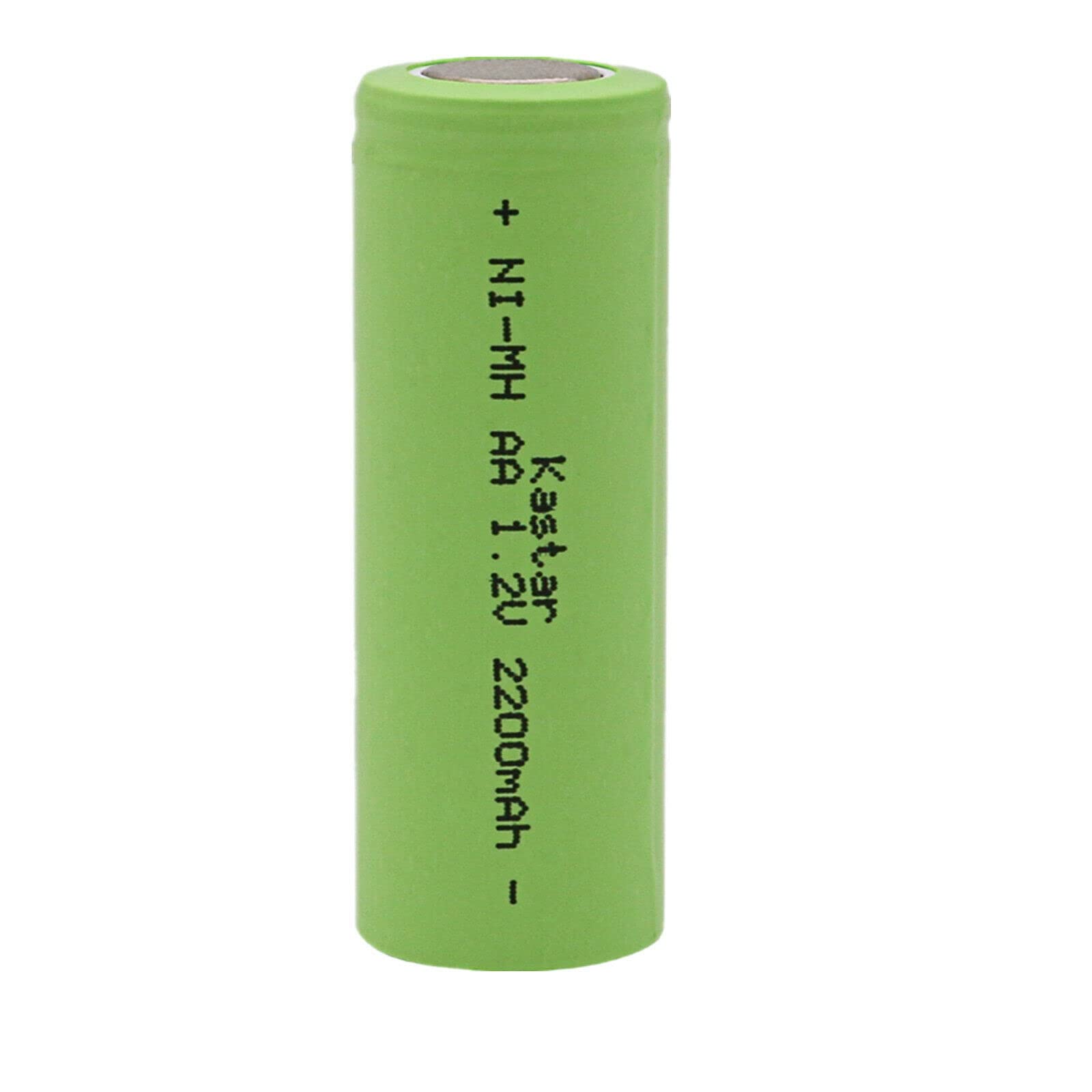 Kastar 1-Pack Ni-MH Battery 1 2V 2200mAh Replacement for Remington DA-307 Microscreen Electric Shaver AA Ni-MH Flat Top