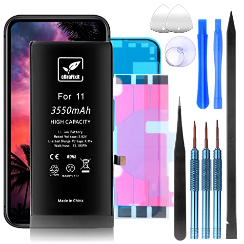 Amazon | cDraFixit For iPhone 11 バッテリー 交換 3550mAh 大容量