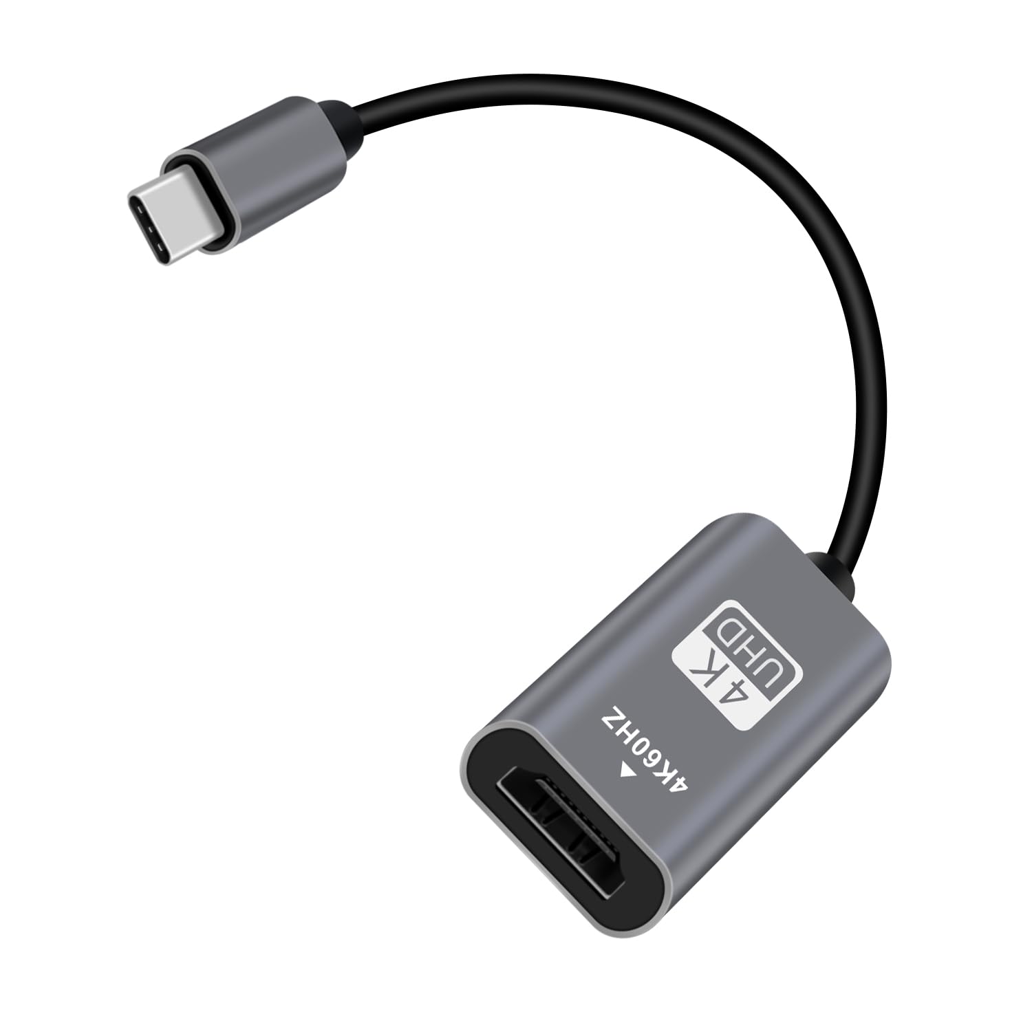 Adattatore USB C Maschio A HDMI Femmina 4K@60Hz – 10 Gbps, Audio/video, Per Laptop, Telefono, Monitor E TV - 2
