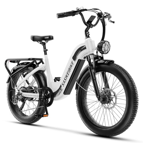 SASIKEIBIKE 1500W Motor Peak Electric Bike for Adults and Teenagers, 48V 20AH...