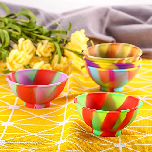 Sukpsy 4 Pcs Mini Multicolor Silicone Pinch Bowls Prep And Serve Bowls Reusable Kitchen Condiment Snack Bowls For Food Candy Seasoning Spices Nuts Snacks Or Small Diy Crafts thumb #6