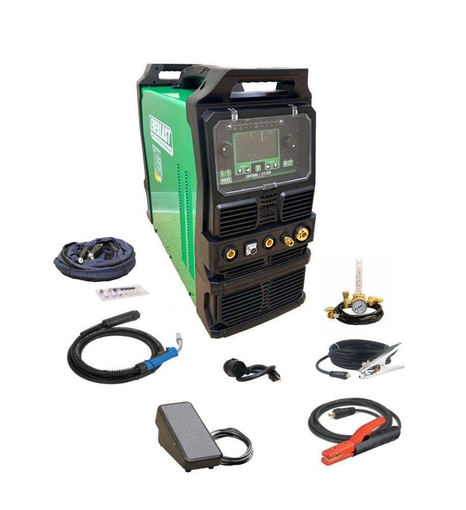 LightningMTS 275 AC/DC TIG with Pulse/MIG/Stick Welder Dual Voltage 110v/220v