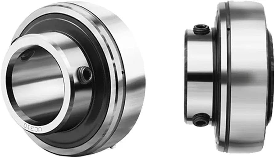 UC206 Insert Bearing 30 mm Bore | Pillow Block Bearing Insert | High Load Chrome Steel | Set Screw Locking | Industrial & Agricultural Machinery Use| Pack of 1-image-7