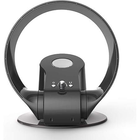 Amazon Vimicoo 壁掛け扇風機 羽根なし 180度上下調整 90度左右送風 静音 リモコン式 タイマー機能 スムーズ風量調節 操作簡単 丸型 丸み おしゃれ Skjapan 穴開け式 Vimicoo 壁掛扇風機