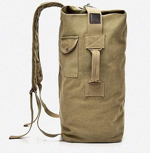 OALKEY ボストンバッグ　45L カーキ　リュック　美品 OALKEY ボストンバッグ 45L カーキ リュック 美品 OALKEY