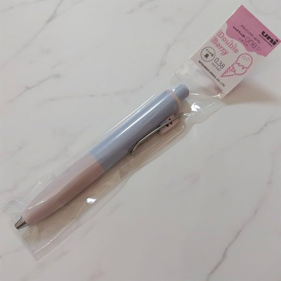 Amazon.co.jp: 文具女子博 限定 ユニボールワンP ダブルベリー