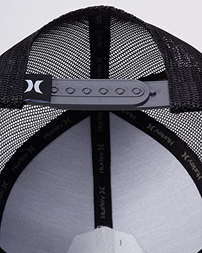 Image of Hurley Men's Caps - Fairway Trucker Mesh Baseball Cap - Snap Back Hats for Men
